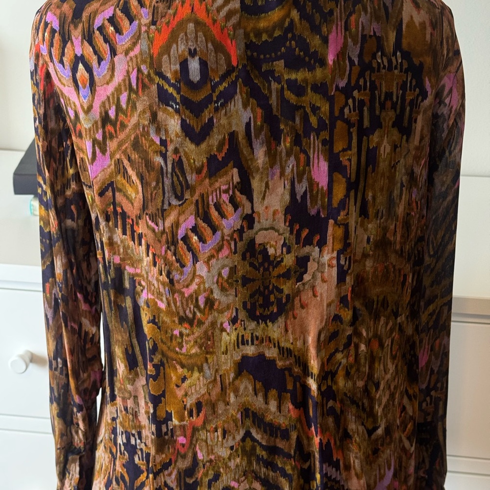 Massimo Dutti Multicolor Patterned Blouse - image 5
